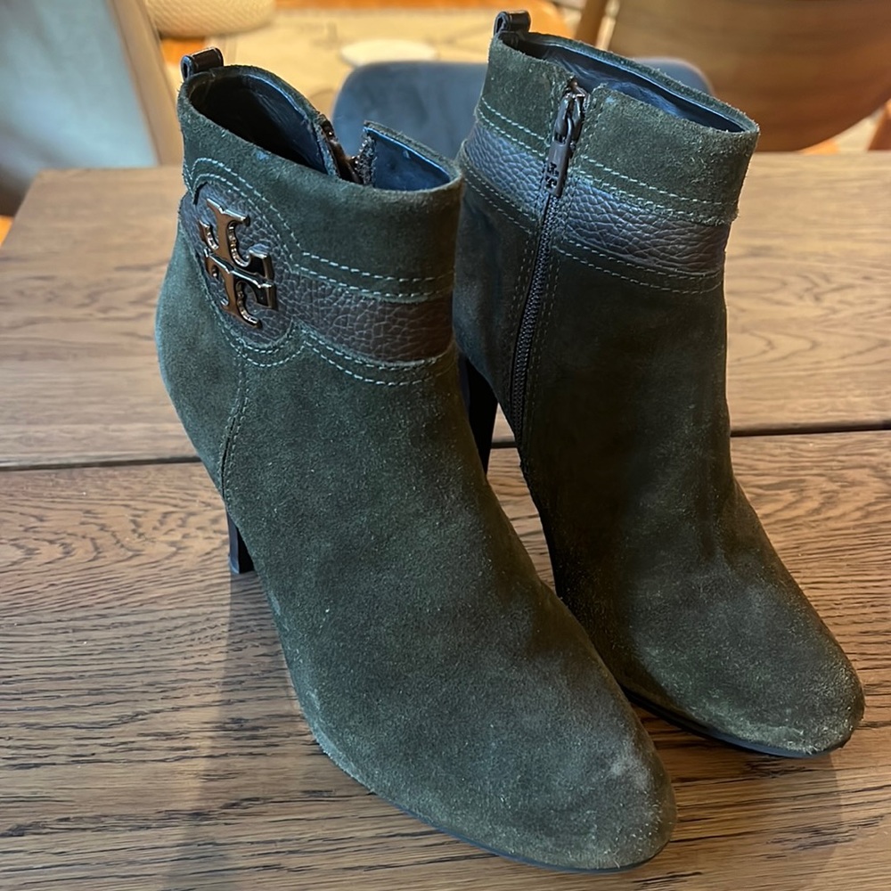 Tory Burch suede booties